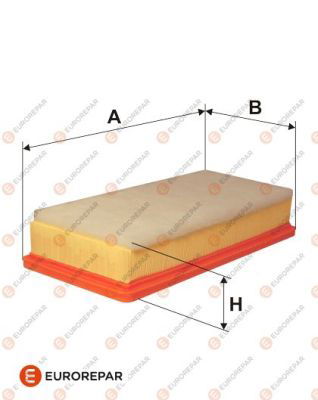 Luftfilter Eurorepar 1612866680 von Eurorepar