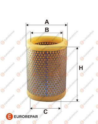 Luftfilter Eurorepar 1612867180 von Eurorepar