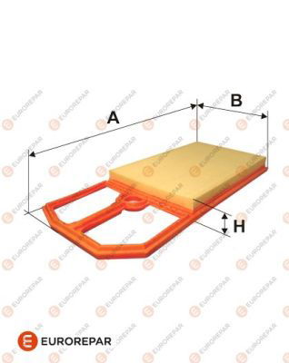 Luftfilter Eurorepar 1616268180 von Eurorepar