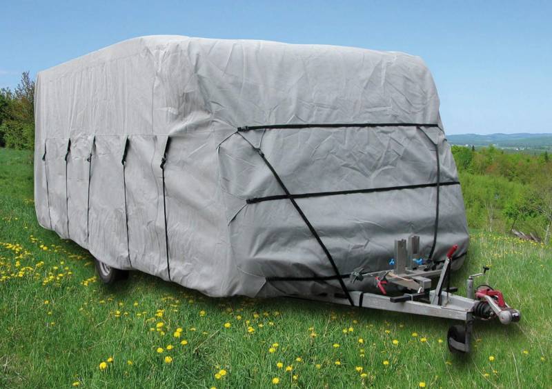 Euro Trail Wohnwagen Schutzhülle 450-500 x 250 x 220 cm von Eurotrail