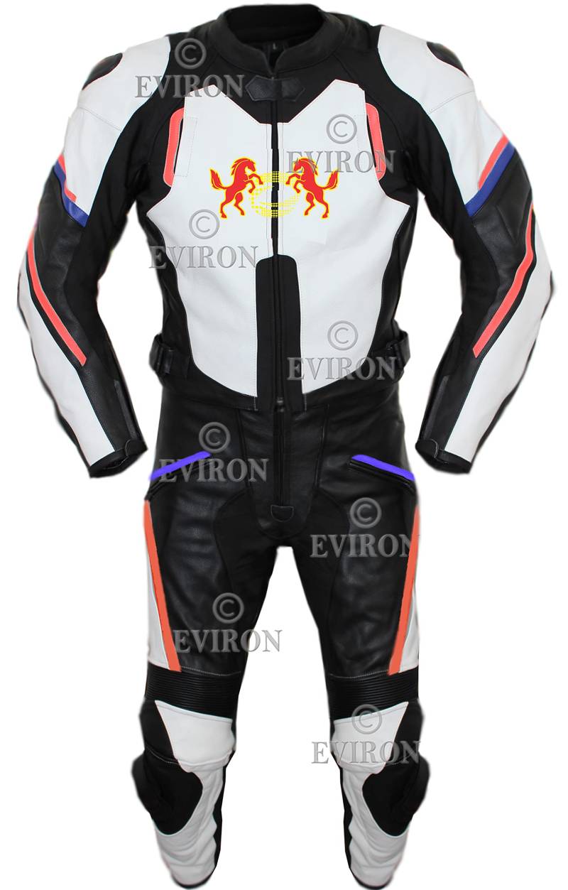 Redbull Motorrad-Lederkombi mit Jacke und Hose, Größe XXXXL von Eviron