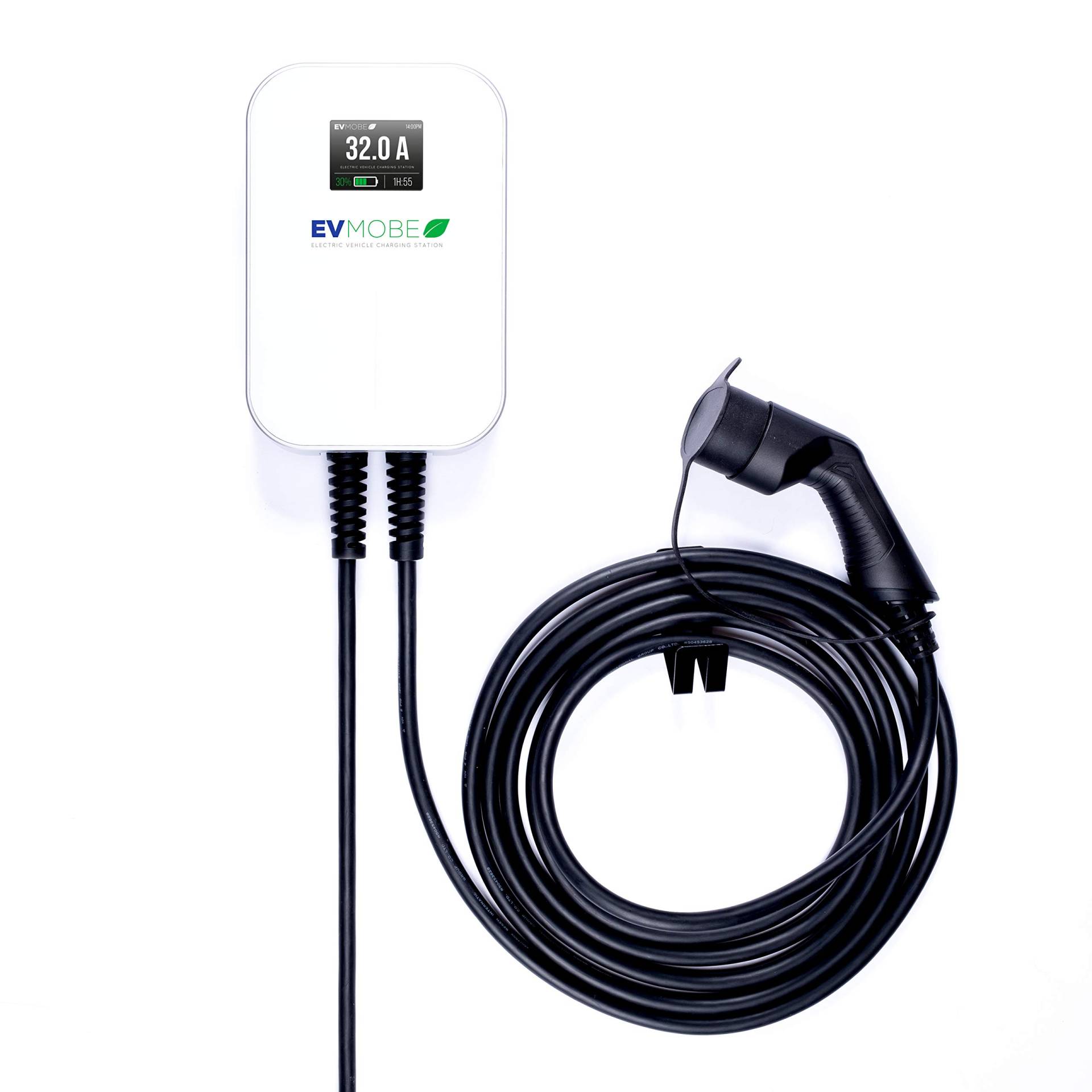 Evmobe Mennekes Standard-EV-Ladegerät mit Schlauch für Elektro- und Hybridautos, 3,7 kW, 16 A, IP67, Typ 2, Ladestation für Elektroautos und Hybridautos von Evmobe