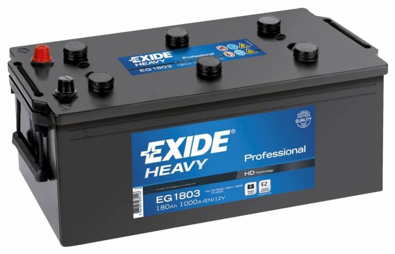 Exide EG1803 Professional Akku, 180Ah von Exide Technologies