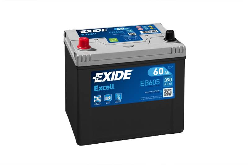 EXIDE "Excelle" Batterie. Typ: EB 605 Originalnummer: EB605. von Exide