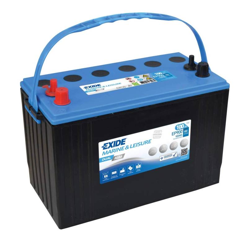 Exide Batterie Dual AGM 100 Ah von Exide