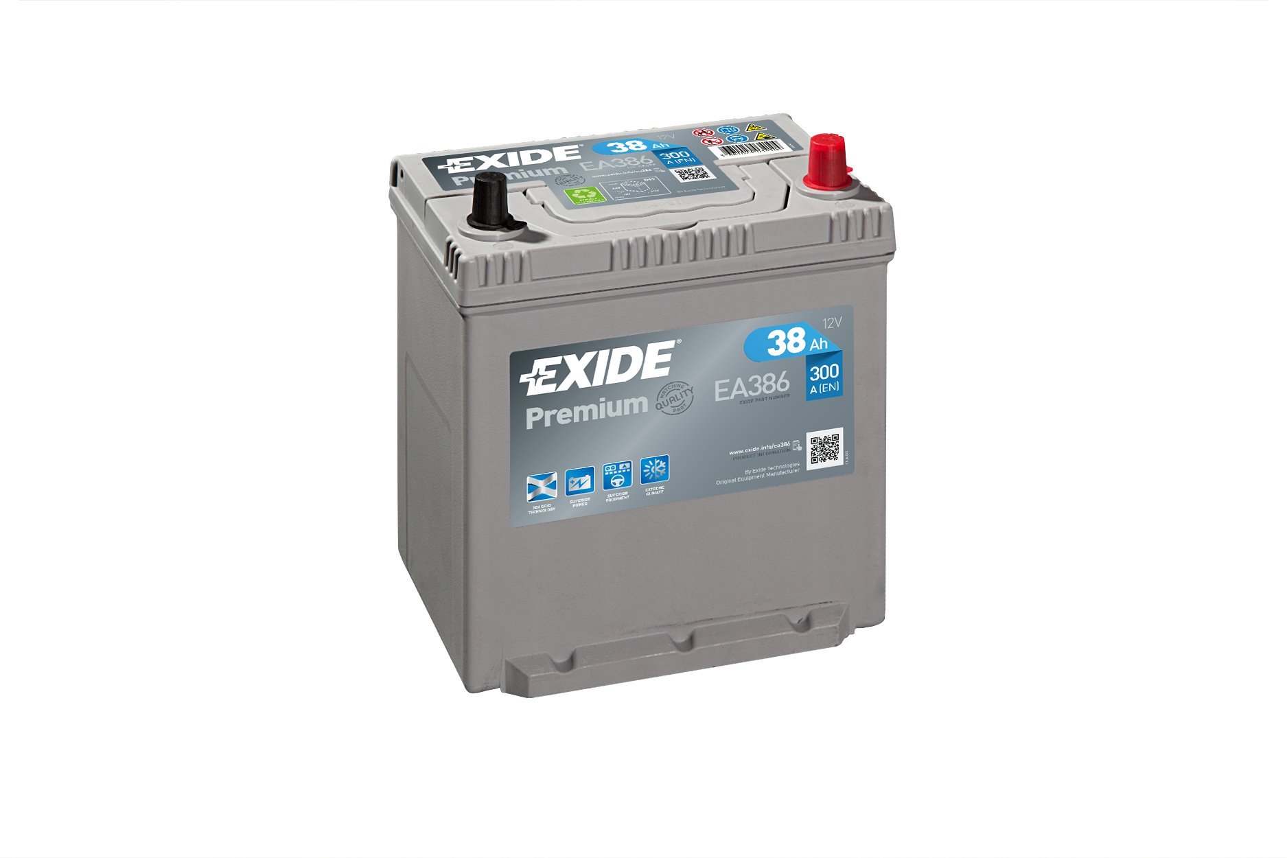 Exide Starterbatterie EA386 von Exide