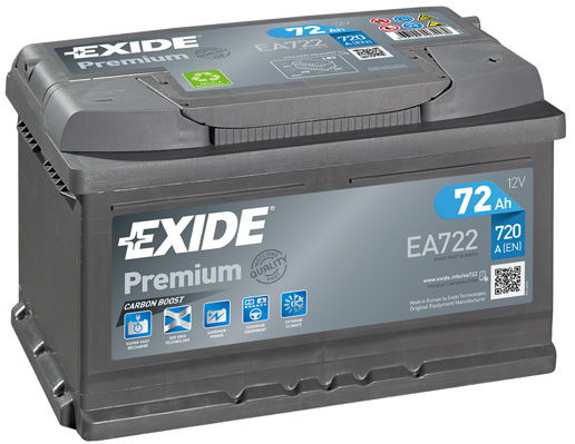 Starterbatterie Exide EA722 von Exide