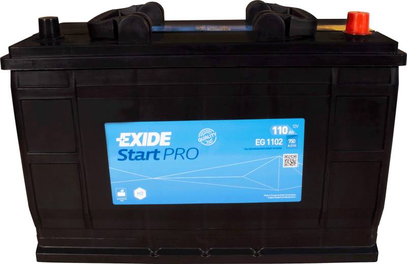 W667SE Exide Heavy Duty Commercial Professional Batterie 12 V 110 Ah EG1102 von Exide