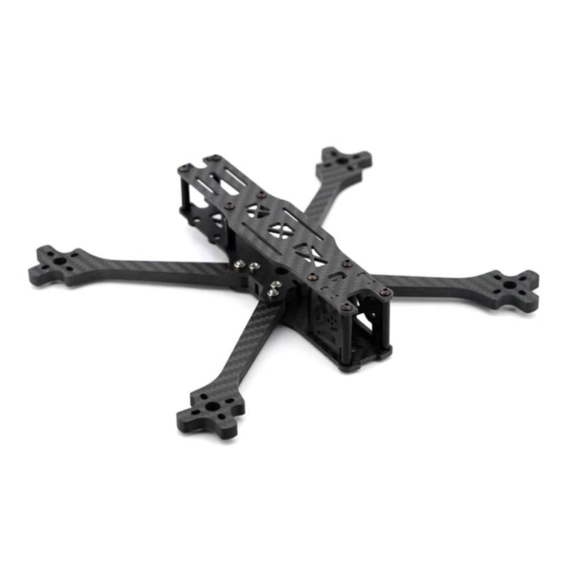 Source One V5 12,7 cm FPV-Drohnenrahmen Kohlefaser Quadcopter Rahmen-Kit für FPV-Akrobatikfliegenzubehör Source One V5 von Exingk