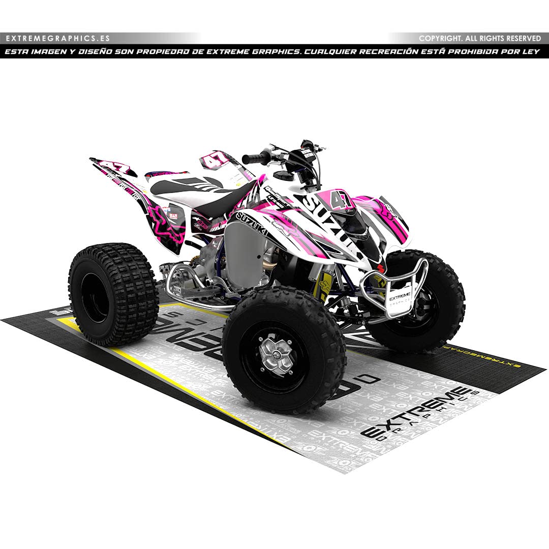 Extreme Graphics Aufkleber-Set Suzuki LTZ Fox _ Full cover von Extreme Graphics