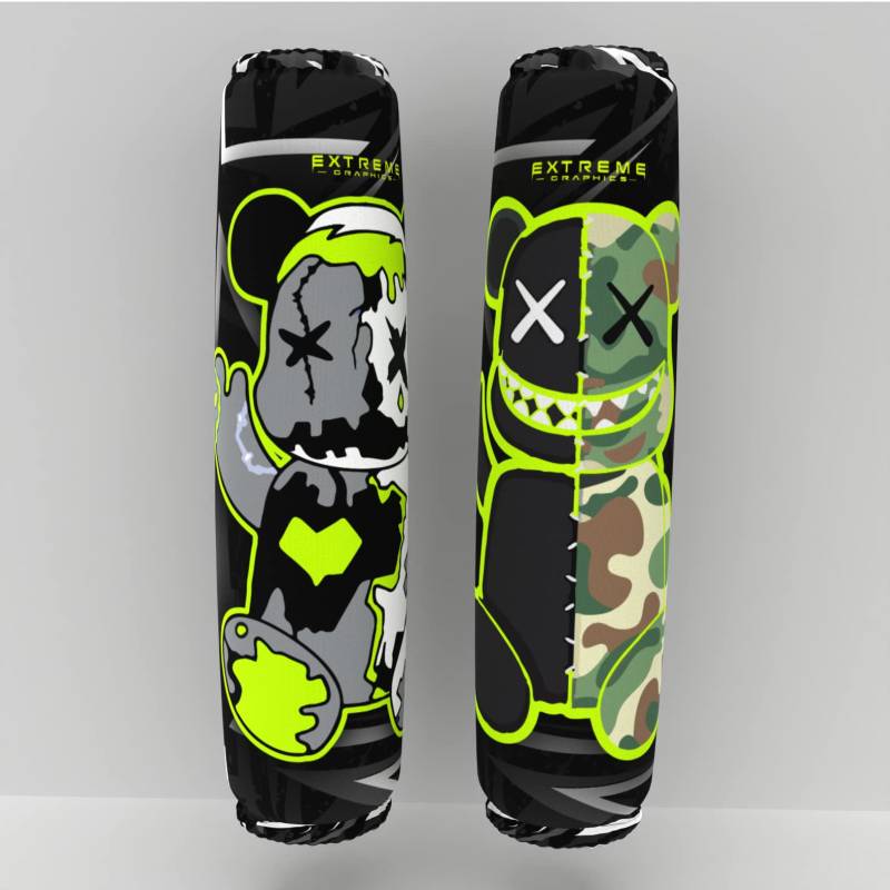 Stoßdämpfer für Quad EXTREME Camo Bear Fluor von Extreme Graphics