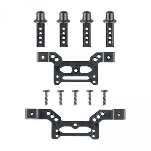 F Fityle 2X RC Car Body Post Mount Kit, Langlebige Vordere Hintere Shell Befestigungshalterung, 1:16 Ersatz Ersatzteile, Modifiziert für SG 1606 Pickup Car von F Fityle