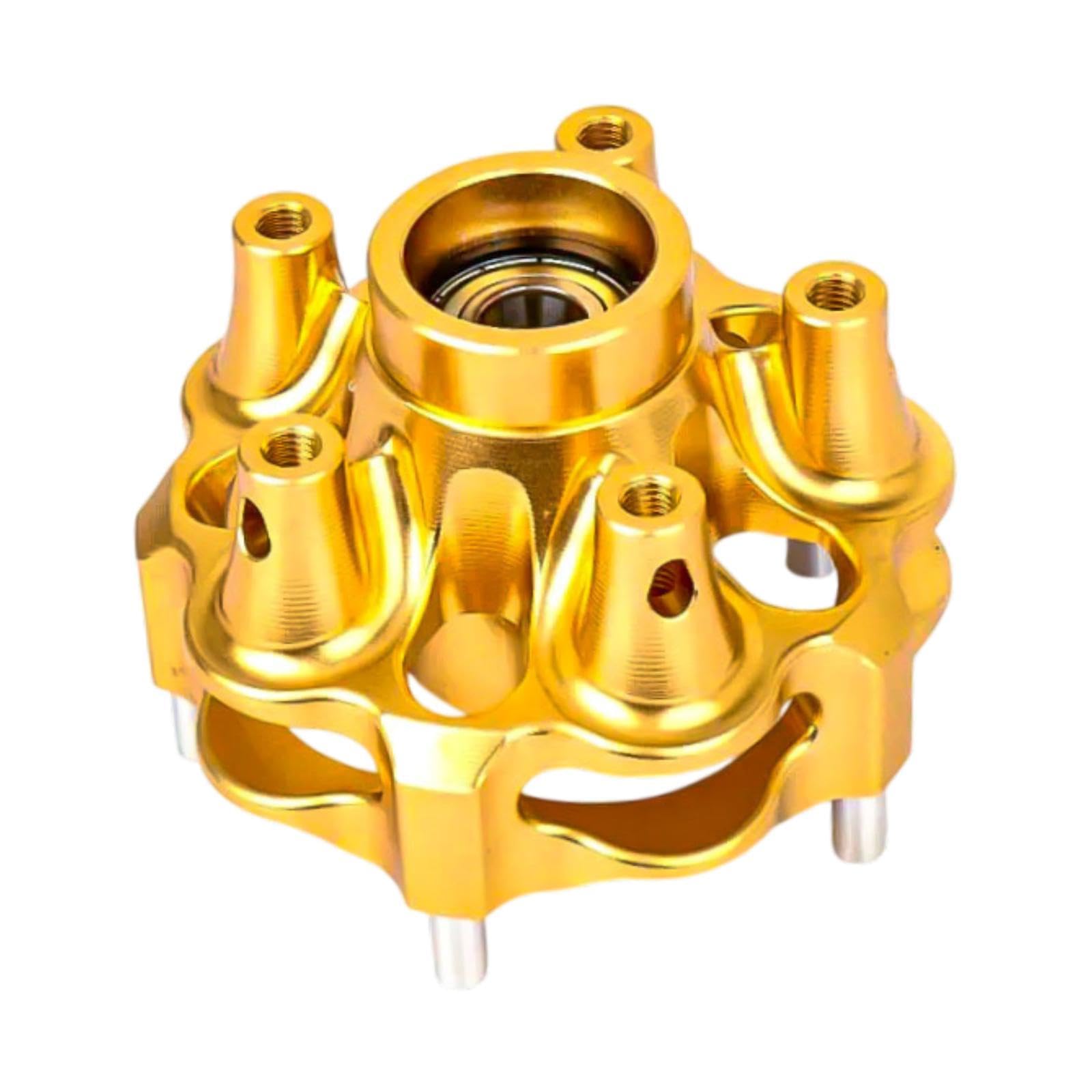 F Fityle CNC Aluminium Vorderbremsscheibe für Roller, Gold von F Fityle