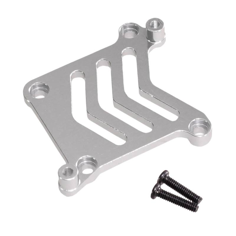 F Fityle Fernbedienungsauto -Servo -Basis RC Car Servo Mount Ersatzteile Autododell Accessoire Servo Mount Bracket Aluminium für 16207 M162, Silber von F Fityle