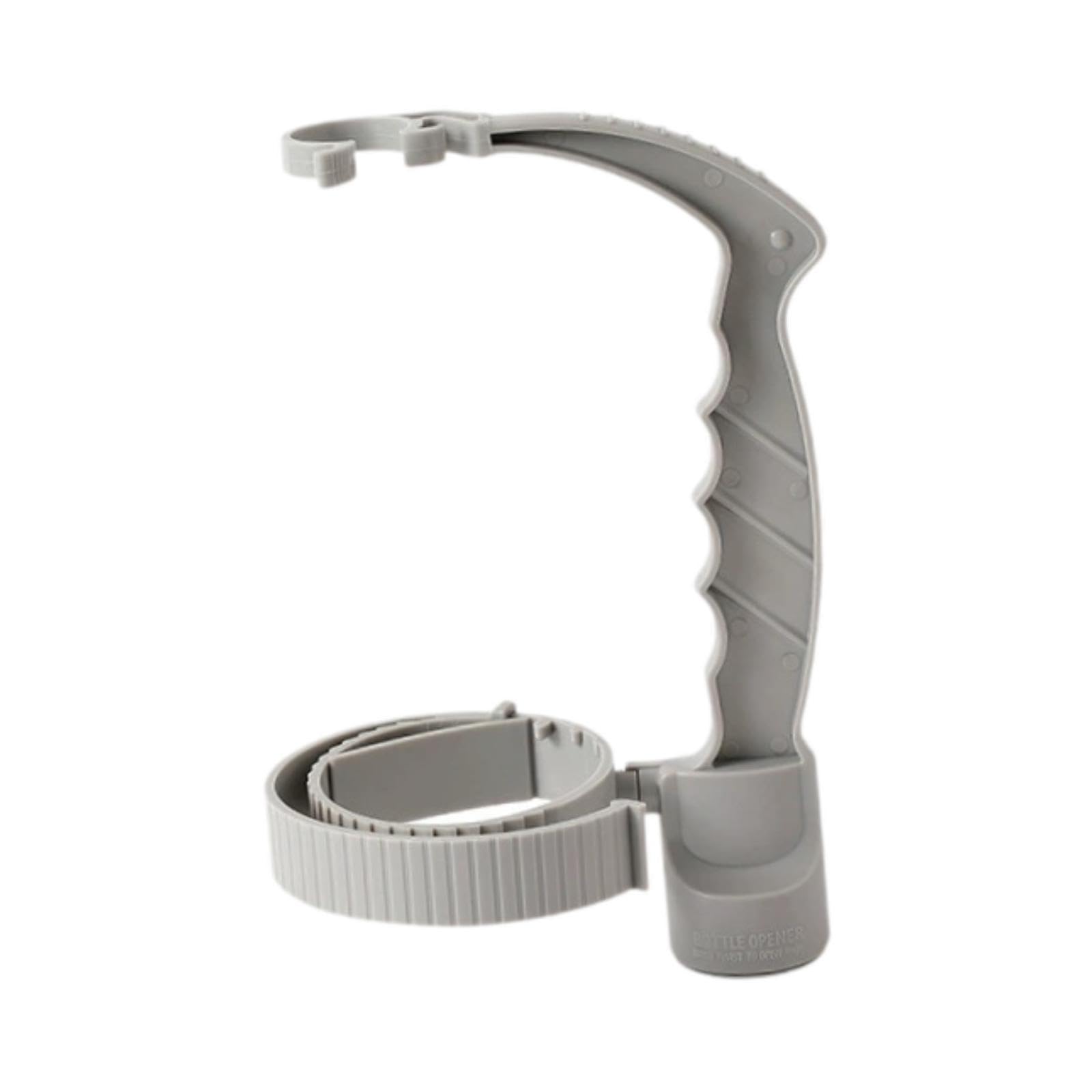 F Fityle Getränkegriff Getränkflasche Grip Bar Cup Halter, ergonomisch, Cola -Griff, genaue fließende Steuerung Universal Gießgriff, Grau von F Fityle