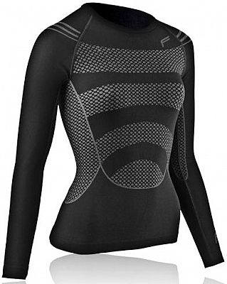 F-Lite Megalight 200 All Season, Funktionsshirt langarm Damen - Schwarz - L von F-Lite