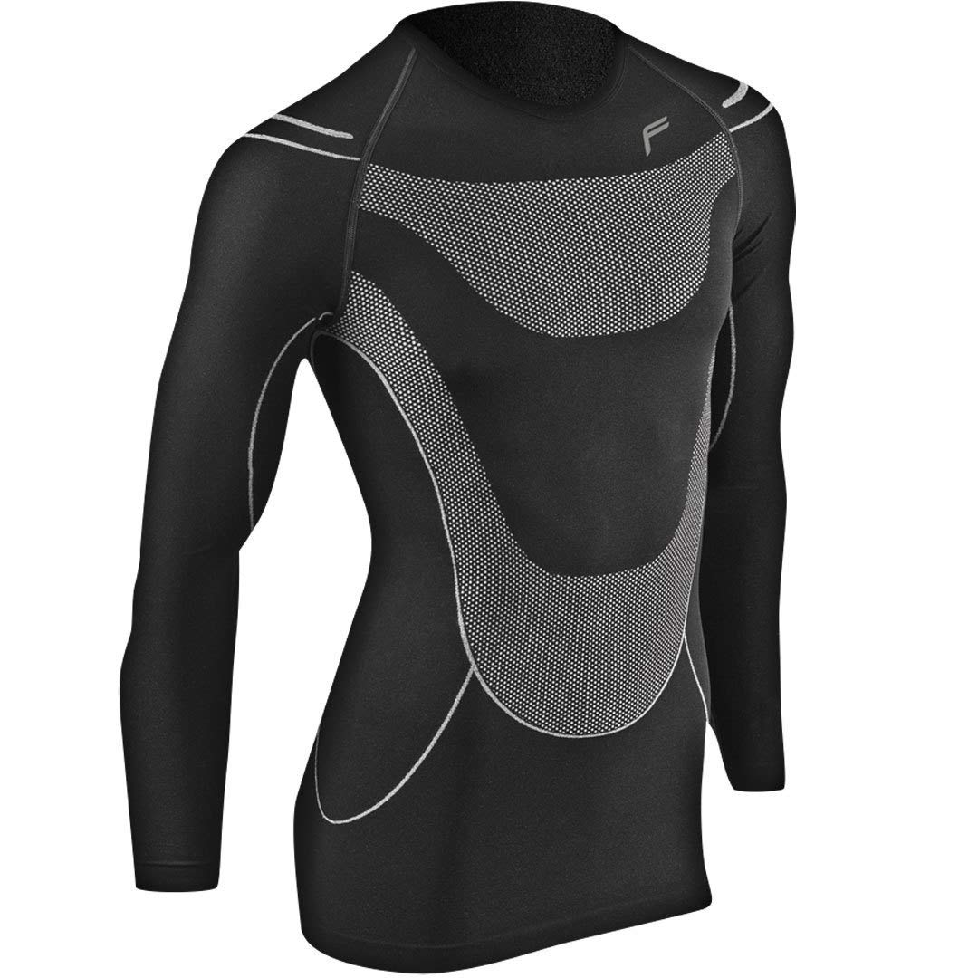 F-lite F-lite Uni Body Megalight Longshirt Man F 140 Funktionshemd lang Men M, black, M von Flite