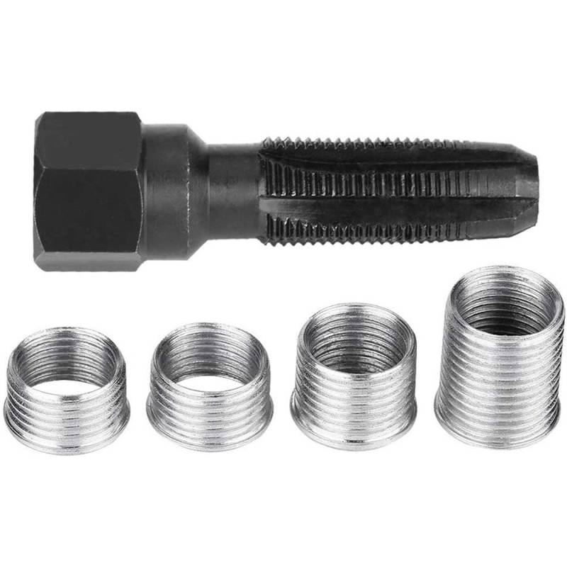 F Season Reparatur-Set für Kerzen, Gewinde 14 mm, Zündkerze, 4 Einsätze, 5 Stück von F Season