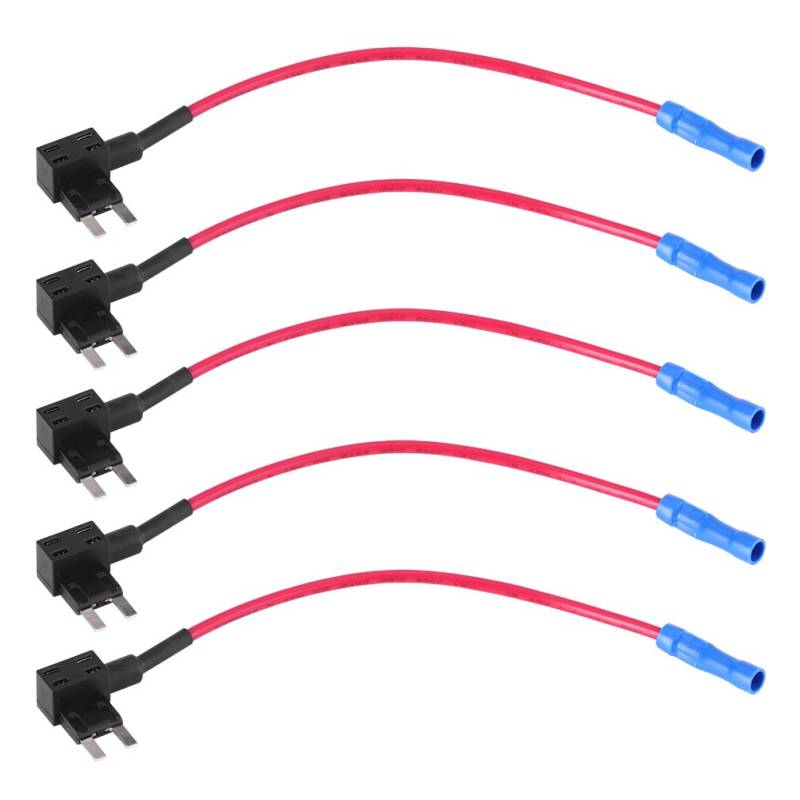 5pcs Car Circuit Tap Adapter Blatthalter - Einfache Installation und sichere Verbindung (S) von F&Y