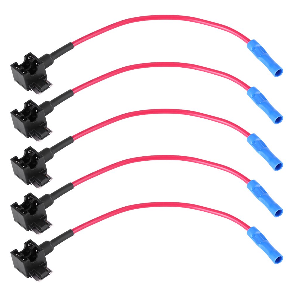 5pcs Car Circuit Tap Adapter Blatthalter - Einfache Installation und sichere Verbindung (Xs) von F&Y