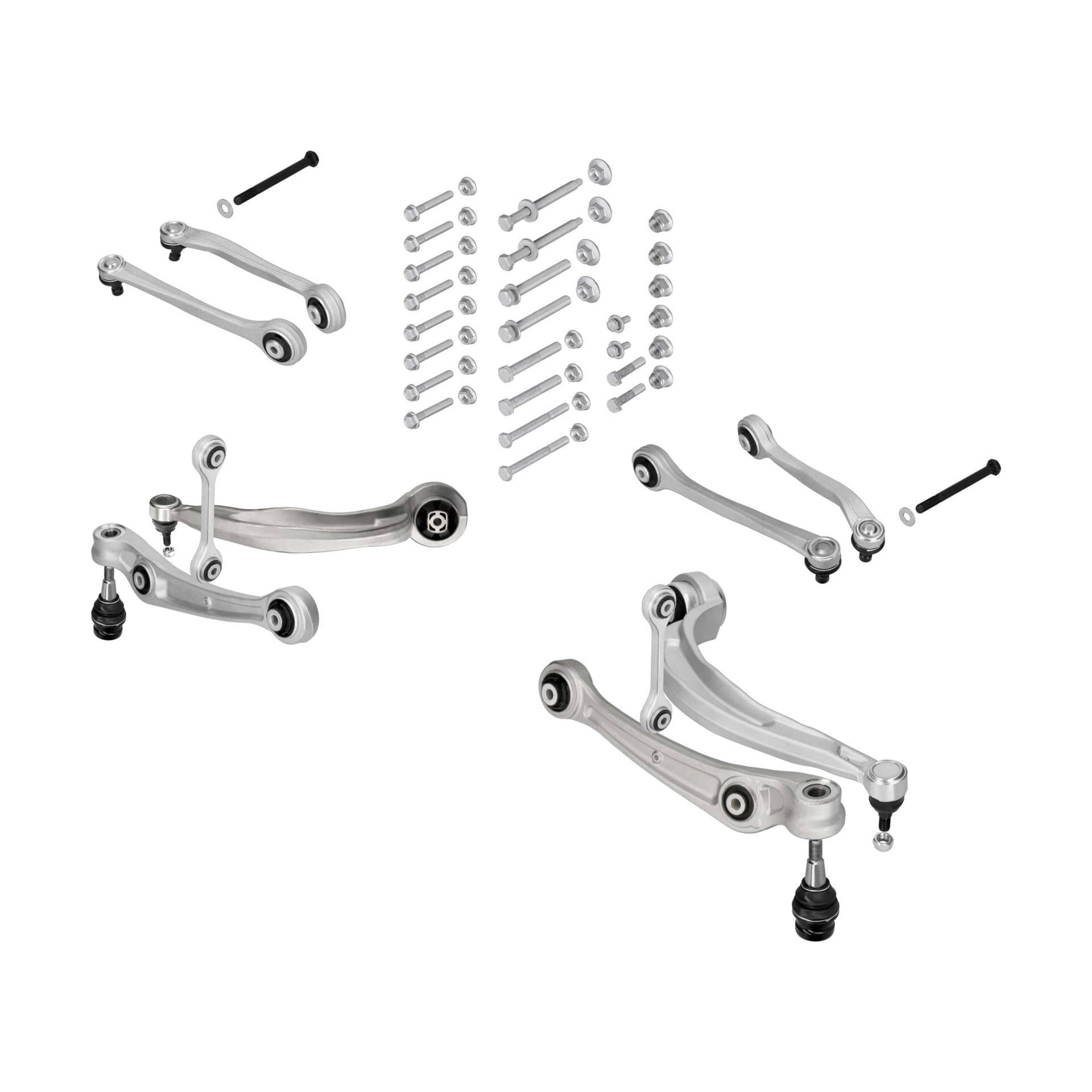 Querlenker Satz Vorne + Schrauben passend für AUDI A4 B8 8K A5 8T 8F VA Reparaturset von F.becker_line