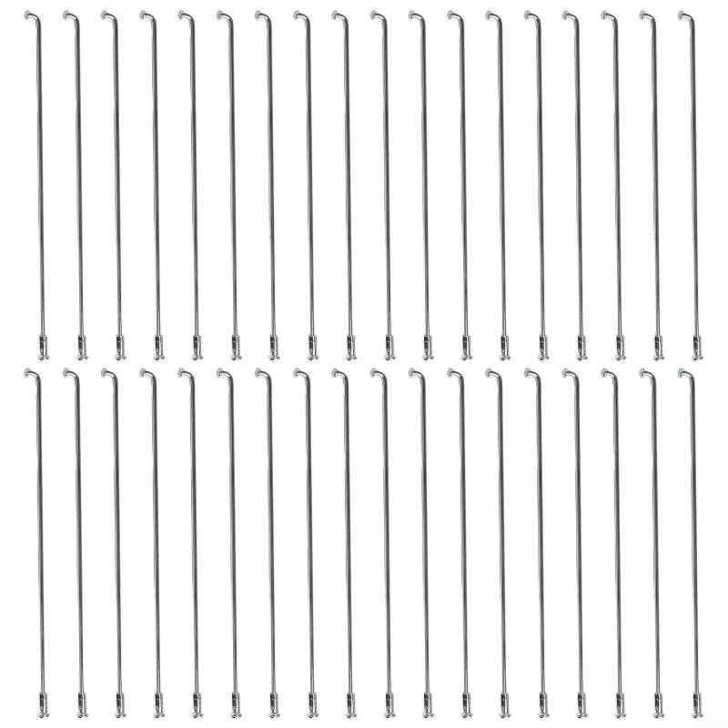 Ersatzspeichen-Set für E-Bike-Räder, enthält 36 stabile Stahlspeichen (165 mm) von FACAIIO