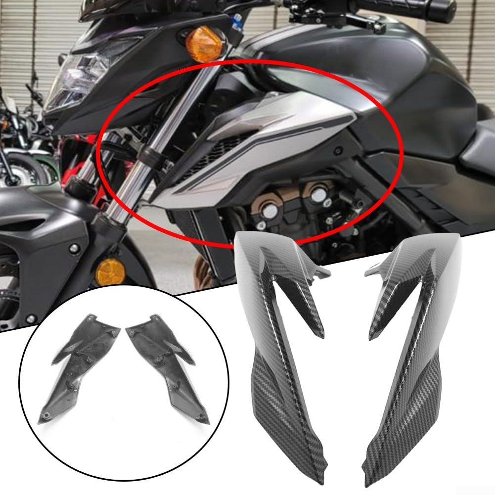 Obere Verkleidung aus Kohlefaser für Honda CB500F 2016 2018, hochfestes Material, einfacher direkter Austausch von FACAIIO