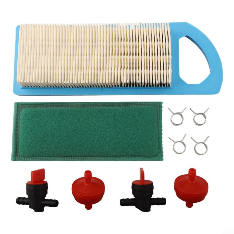 Umfassendes Luftfilter Tune Up Kit kompatibel mit Intek BS 1518 5 und für Craftsman LT1000 10-teiliges Set zur Motorpflege von FACAIIO