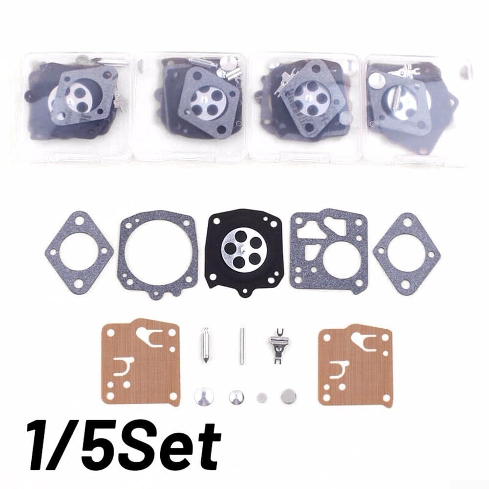 Vergaser-Set, kompatibel mit Tillotson RK23HS für Modelle 162, 266, 272, 288, 298, 395, enthält 5 Kits (5 Stück) von FACAIIO