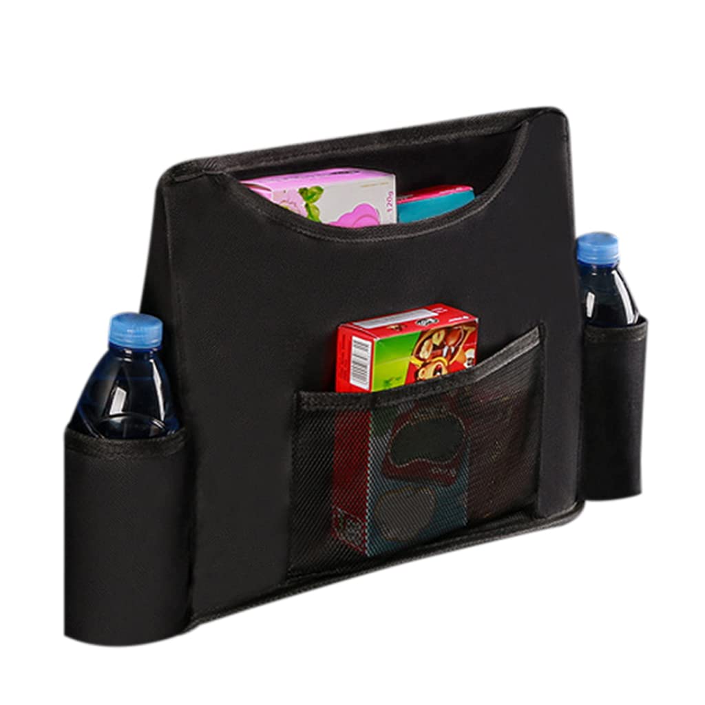 FACAILUO Schwarze Auto-Netztasche aus Polyester, einfache Installation für Barriere der Rückenlehne, für Sitz, Haustiere, Kinder von FACAILUO