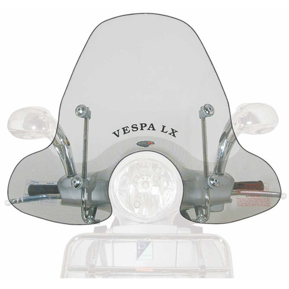 Faco Windschutzscheibe 4 Seasons HALTER VESPA LX 50-125 grau 22483 0649964350129 von FACO