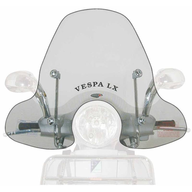 Faco Windschutzscheibe 4 Seasons HALTER VESPA LX 50-125 grau 22483 0649964350129 von FACO