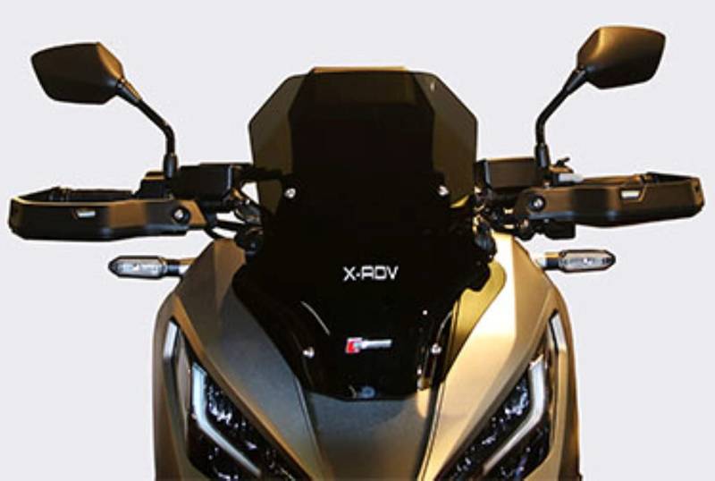 Windschild Honda X-ADV 750 (2021), dunkelgrau, niedriger als 52 mm von FACO