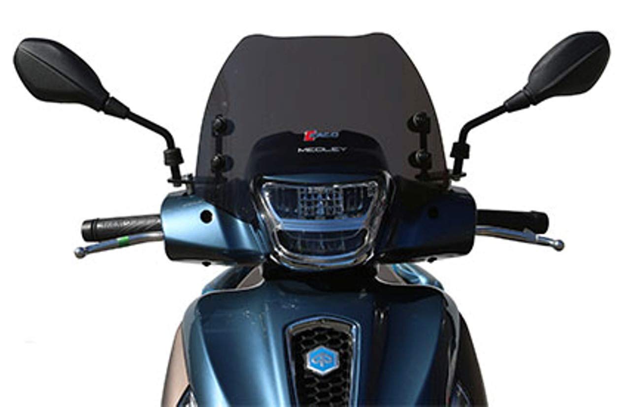 Windschild Piaggio Medley 125-150cc ab 2020 - Artikelnummer 29090 Dunkelgrau von FACO