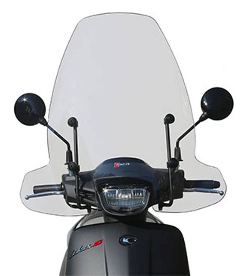 Windschutzscheibe Kymco Like 125 S ab 2021, Art. 23586, transparenter Bildschirm von FACO