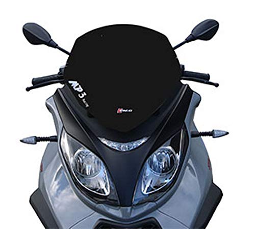 Windschild kompatibel mit Piaggio MP3 350-500 Sport/Business (18>19) dunkel - Artikelnummer 29030 Windschutz von FACO