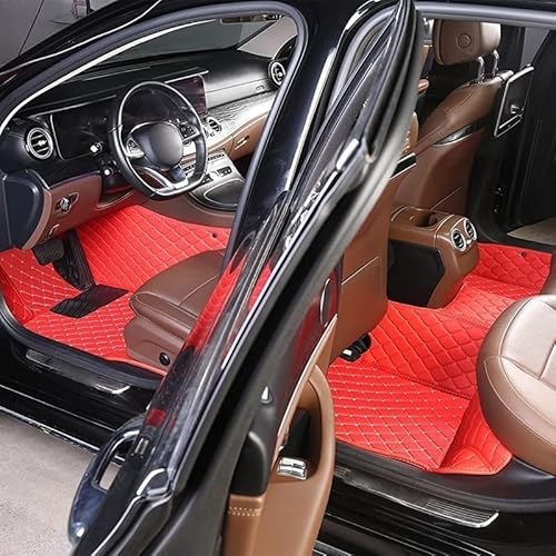 Auto-Fußmatte Auto Fußmatten Für Alfa Für Romeo 156 1997-2001 wasserdichte Anti-schmutz Pad Fuß Pads Leder Matte Auto Zubehör Autoteppich(Main Driver 1 pc 1) von FACSER