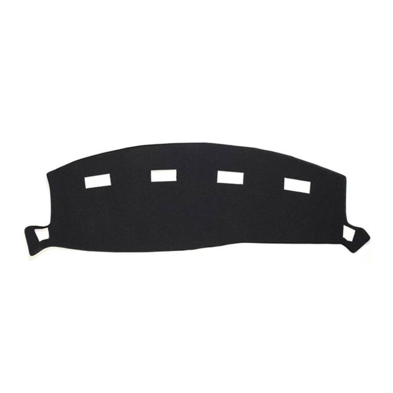 Sonnenschutz Teppich Auto Abdeckung Pad Matte Dash Sonnenschirm Instrument Teppich Für Dodge Für Ram 1500 2500 3500 2002 2003 2004 2005(Black Side) von FACSER