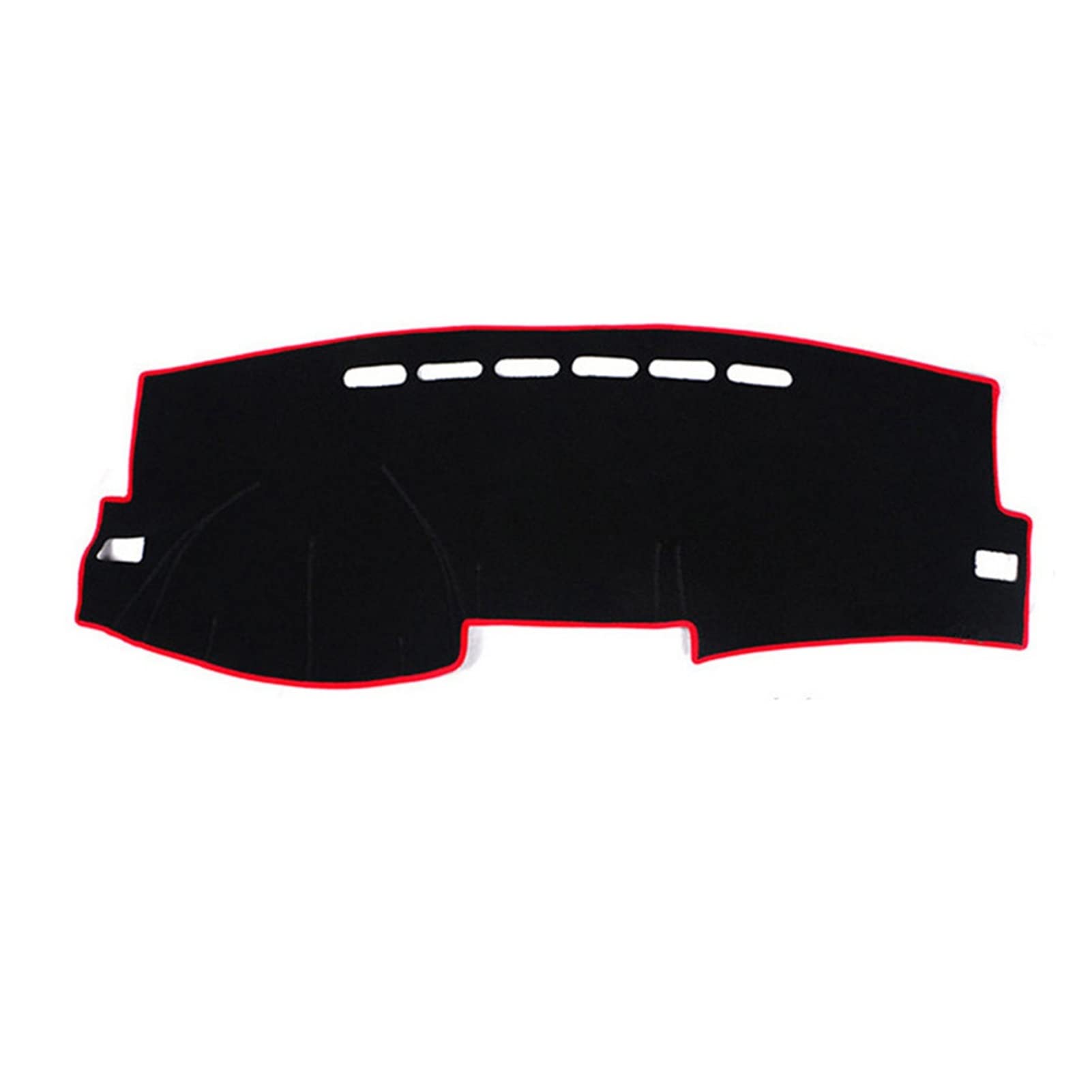 Sonnenschutz Teppich Auto Abdeckung Pad Matte Für Für Corolla Für Axio Für Fielder 2007 2008 2009 2010–2012 Sonnenschutz Instrument Teppich Zubehör(Red Edge) von FACSER