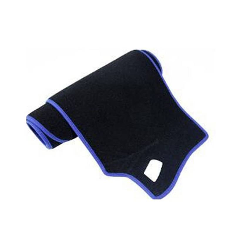 Sonnenschutz Teppich Auto-Abdeckungs-Matten-Auflage Für Kia Für Sportage R 3 2011-2015 -Sonnenschutz-Instrument-Teppich-Schutz(Blue Side) von FACSER