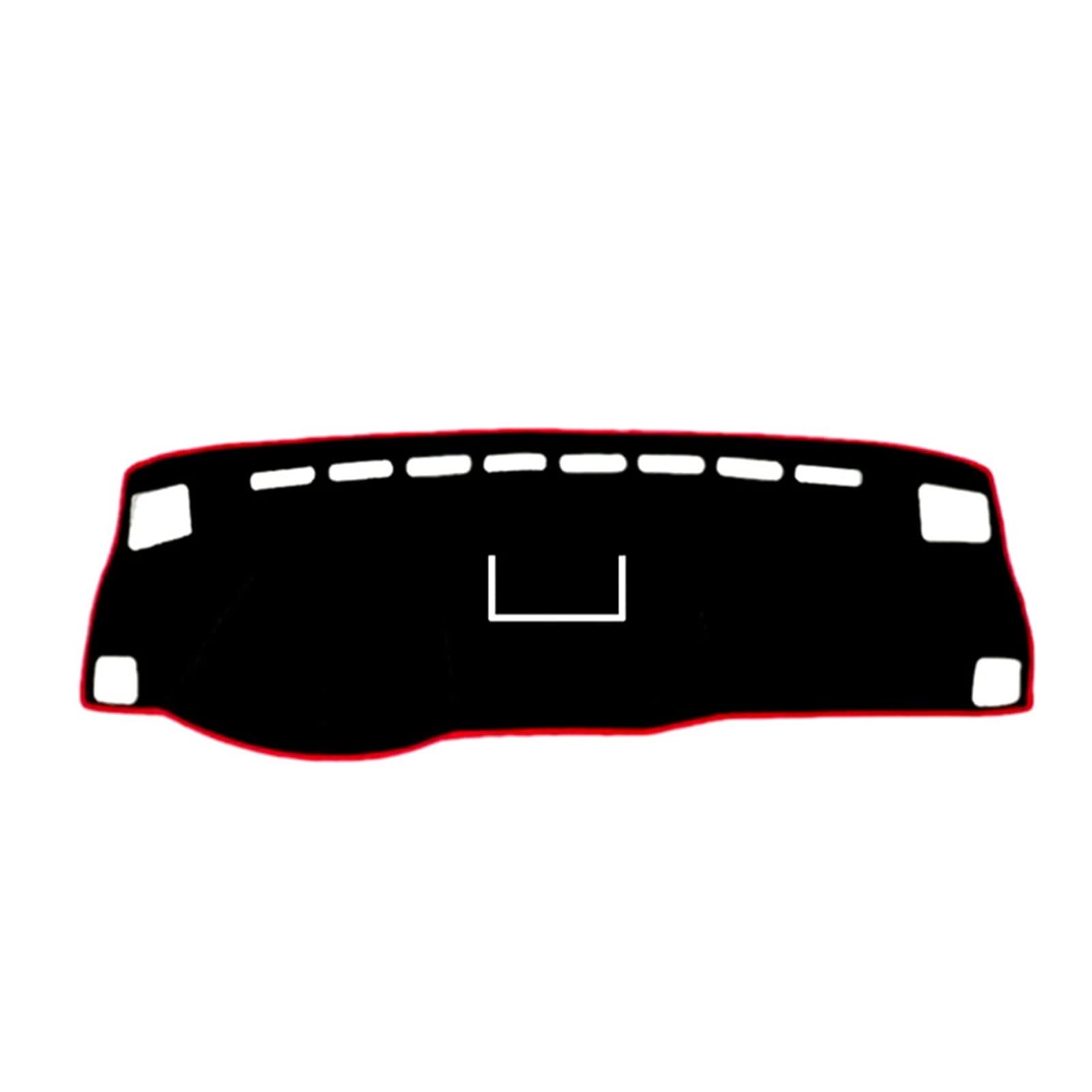 Sonnenschutz Teppich Auto-Abdeckungs-Matten-Auflage Für Suzuki Für Liana 2011 2012 2013 -Sonnenschutz-Instrument Schützen Teppich(Red Edge) von FACSER