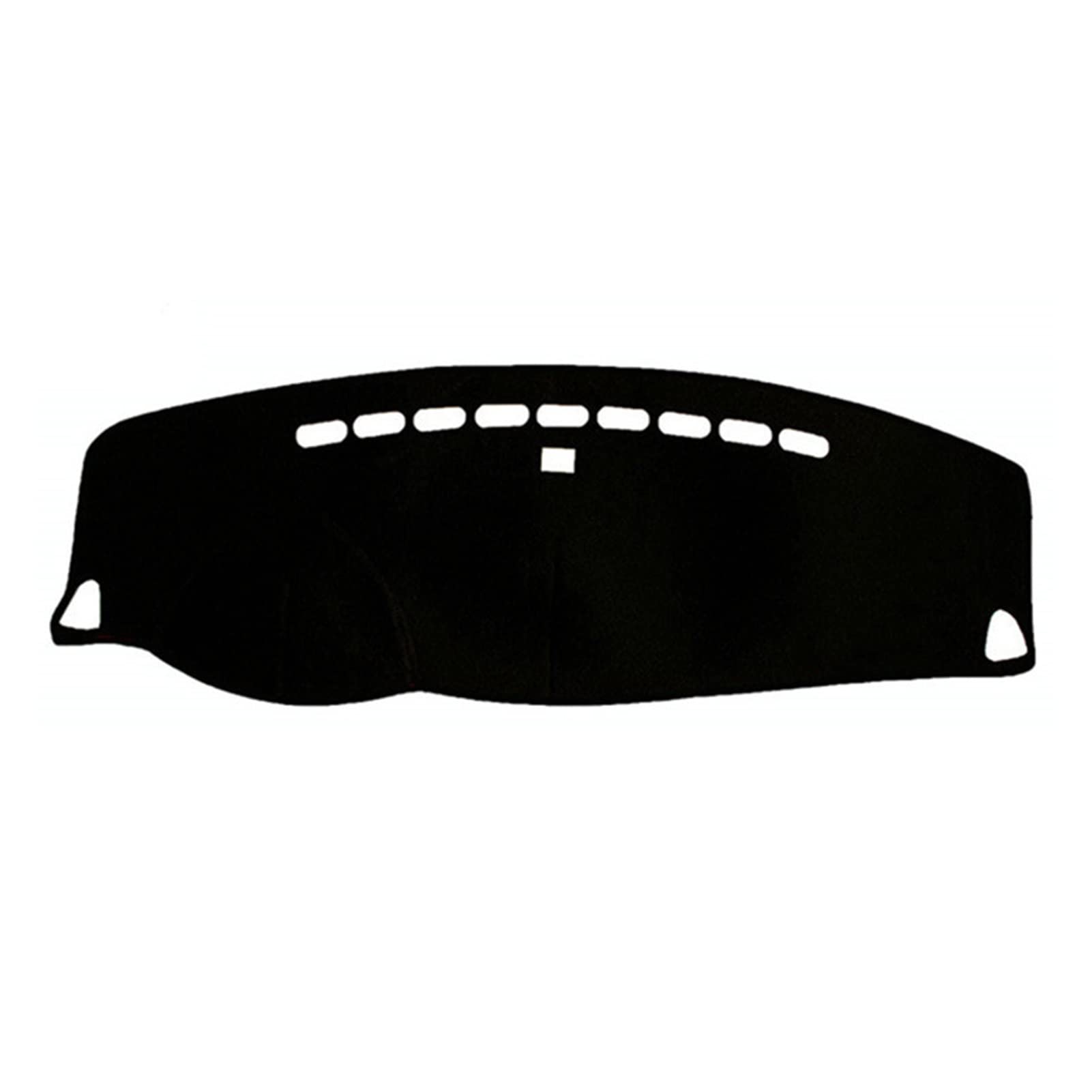 Sonnenschutz Teppich Auto Dashboard Cover Mat Pad Für Mitsubishi Für Outlander 2006 2007 2008 2009 2010-2012 Innensonnenschutz Teppich(Black Edge) von FACSER