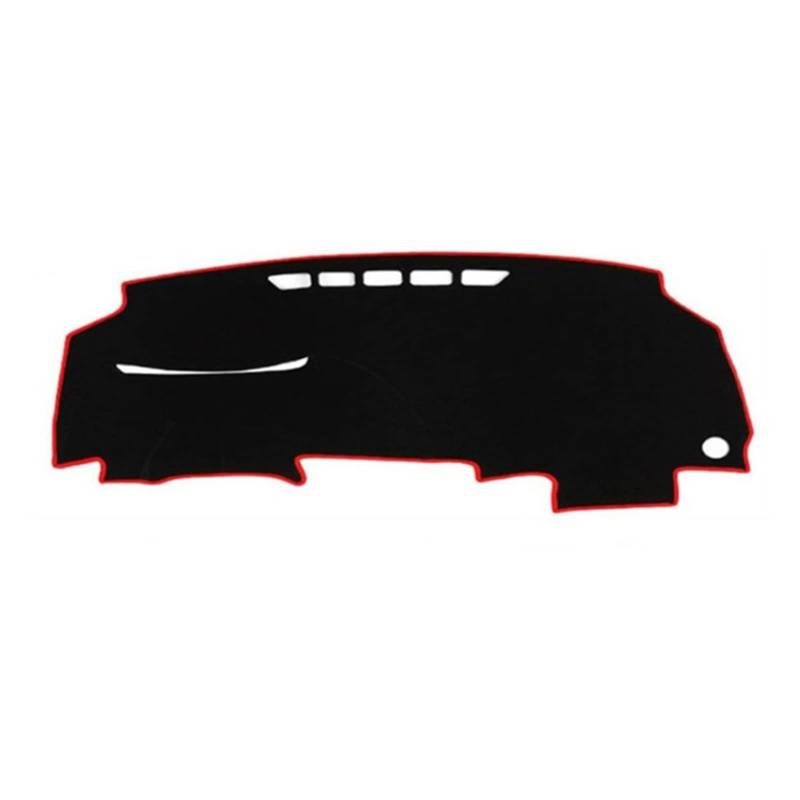 Sonnenschutz Teppich Für Civic Für Acura CSX 2006 2007 2008 2009 2010 2011 Auto Matte Abdeckung Pad Dash Sonnenschutz Instrument Teppich(Red Edge) von FACSER