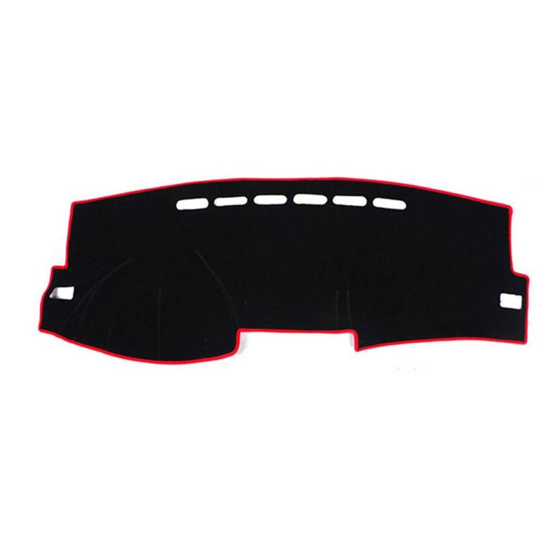 Sonnenschutz Teppich Für Für Corolla E140/E150 2006 2007 2008 2009-2013 Auto Dash Mat Abdeckung Pad Sonnenschutz Schützen Teppich(Red Side) von FACSER