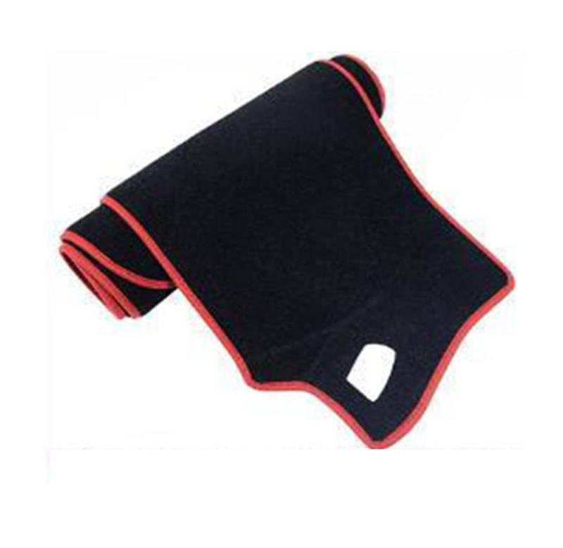 Sonnenschutz Teppich Für Kia Für Picanto Für Morning SA 2004~2011 Auto-Abdeckung Dash Mat Pad Sonnenschutzkissen Sonnenschutz Anti-Rutsch-Cape-Zubehör(Red Side) von FACSER