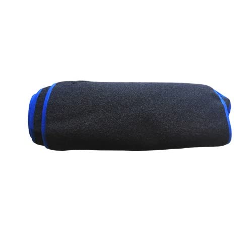 Sonnenschutz Teppich LHD Auto-Innenarmaturenbrettabdeckung Dash Mat Carpet Cape Kissen Für Civic 2012 2013 2014 2015 9. Gen Sonnenschutz(Blue Side) von FACSER