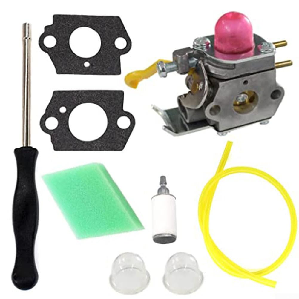 FACULX Vergaser-Reparaturset, Vergaser-Kit für Weedwacker, 43,2 cm, 25 cc Motor-Gas-Saitentrimmer von FACULX