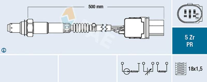 FAE 75078 Lambdasonde von FAE