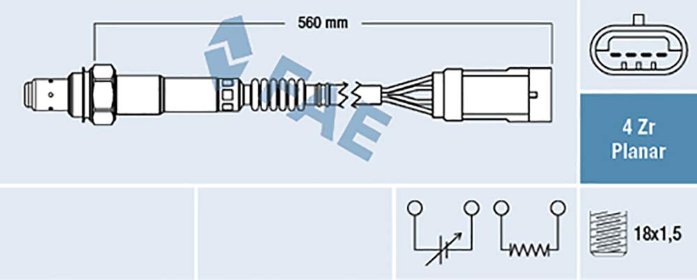 FAE 77153 Lambdasonde von FAE