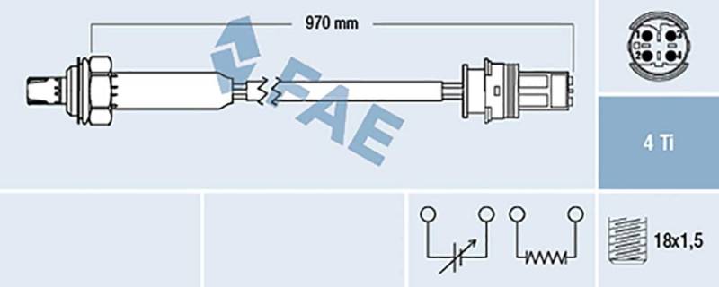 FAE 77190 Lambdasonde von FAE